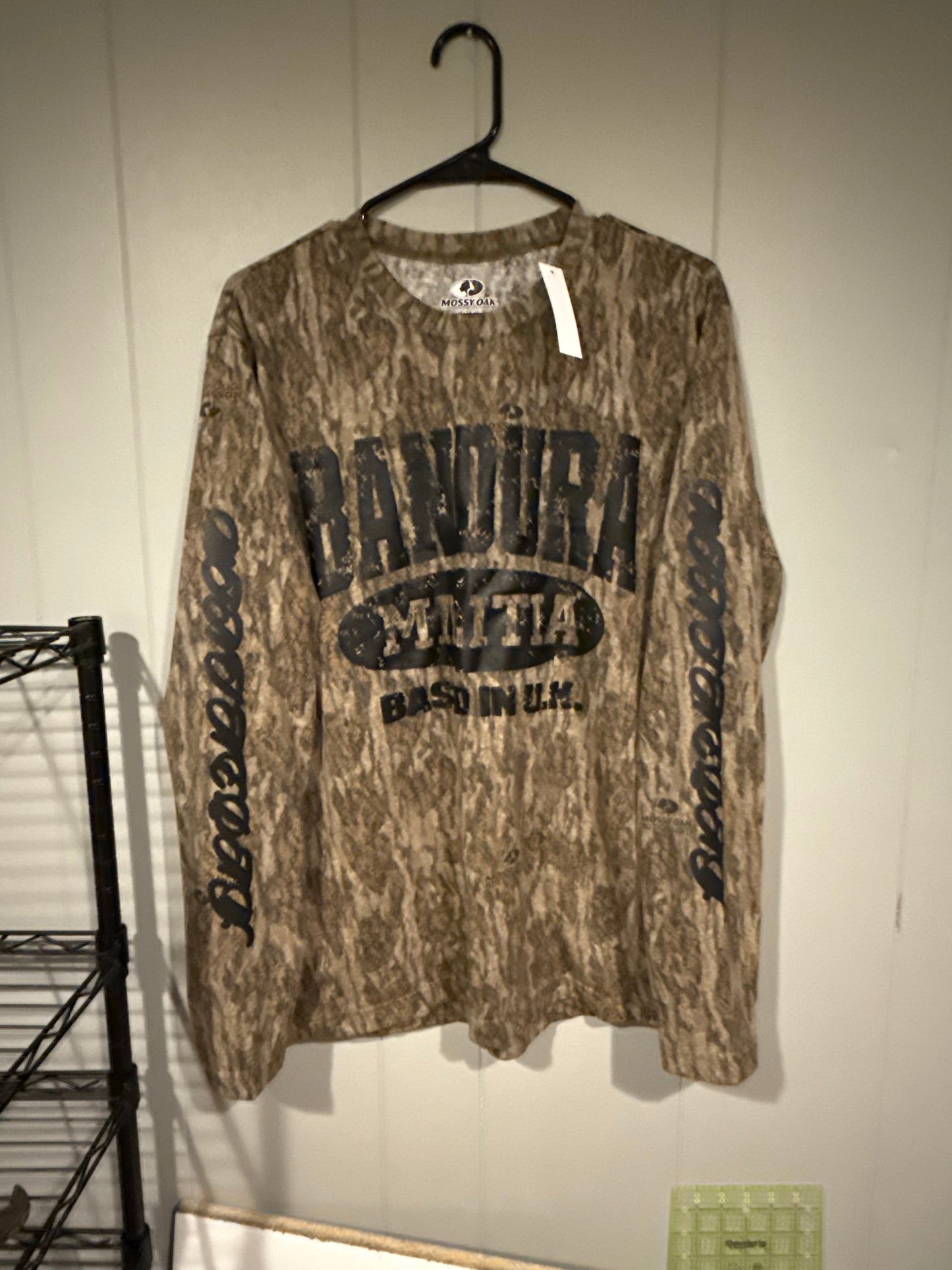 MILITIA MEMBER LONG SLEEVE - MOSSYOAK/BLACK (US DROP 🇺🇸)