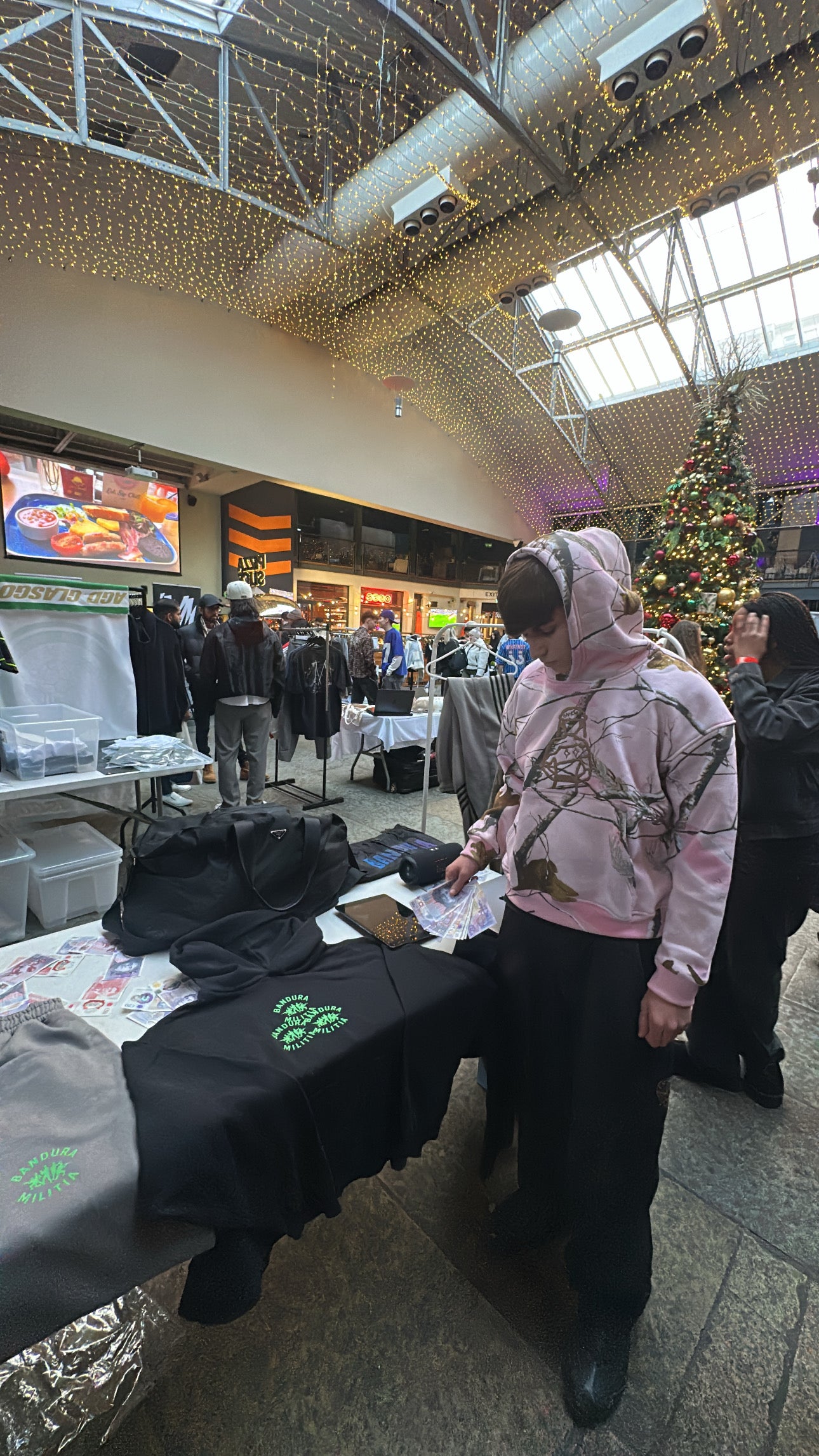 PROTECT THE SHIELD PINK CAMO SOLDIER HOODIE