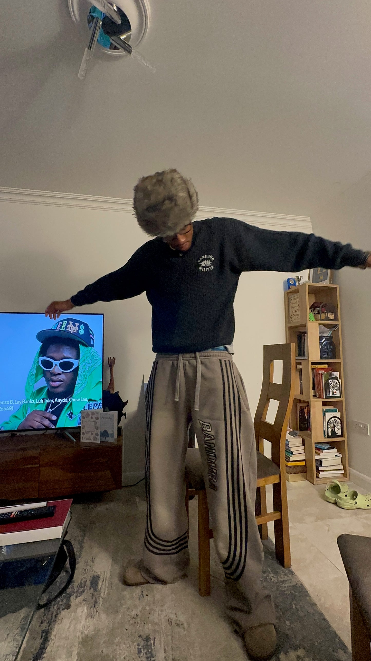 [APPOINTMENT-ONLY] ECO KNIT SPLY SWEATER BLACK/GREY